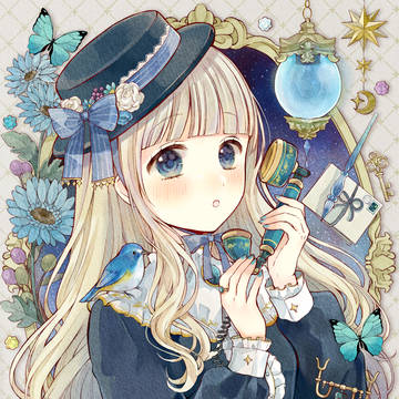 青×アンティーク