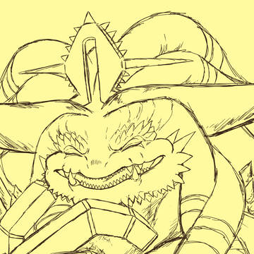 捏造多めの魔王落書き