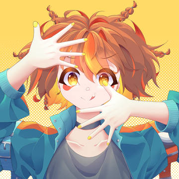 黄色