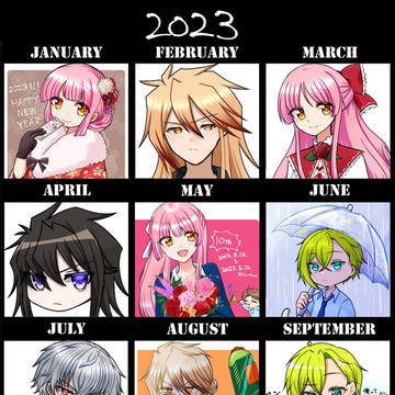 2023〜2025創作絵