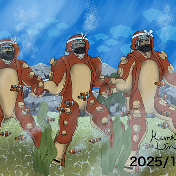 2025年のかき納めーすだこヒーローズ