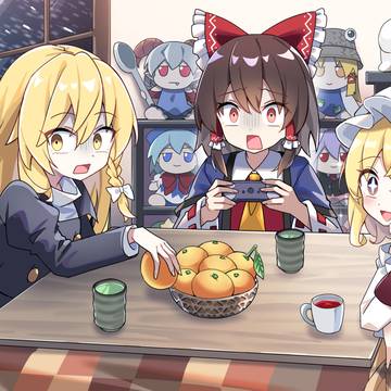霊夢・魔理沙・フランが挑む大晦日のホラーゲーム！