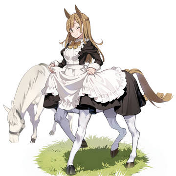 馬のカーテシー