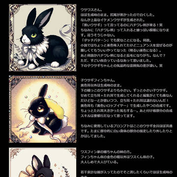 ウサワスフィン一家