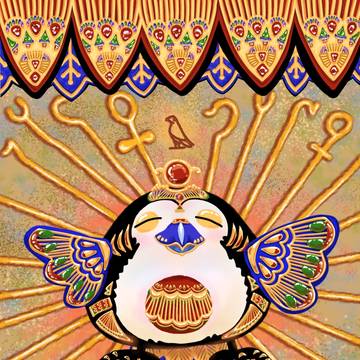 あけましておめでとうホルス神✨