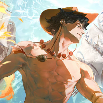 ONE PIECE 037 HBD ACE !!