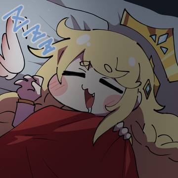 寝ルフィン