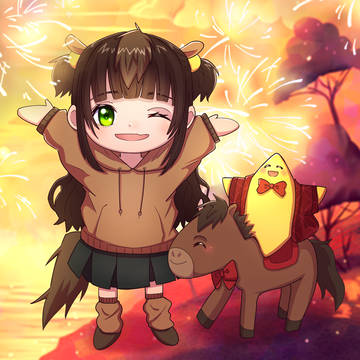 あけおめ🐎✨
