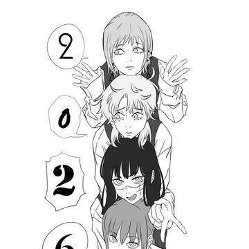 【年賀状】四姉妹FA