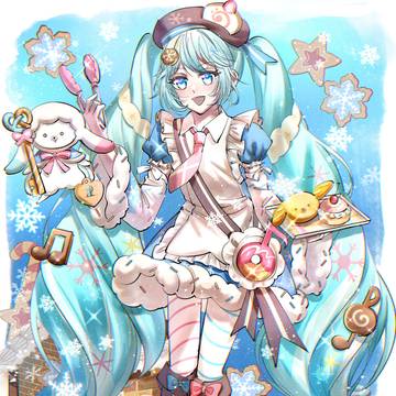 雪ミク2026雪花❄