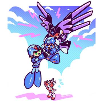 ロックマン doodles 34