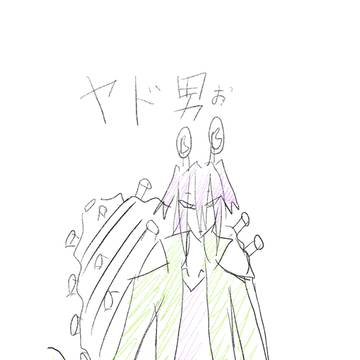ヤドカリの擬人化キャラ　ヤド男　異世界ニート最強ぎじんか