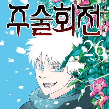 주술회전 26권 표지 그릶
