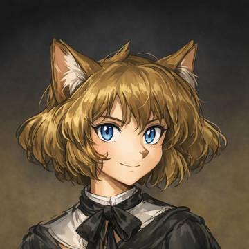 ビクトリア朝風のケモノなお姉さん