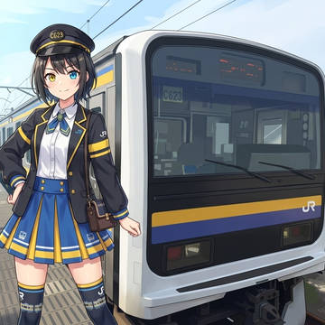 209系の擬人化
