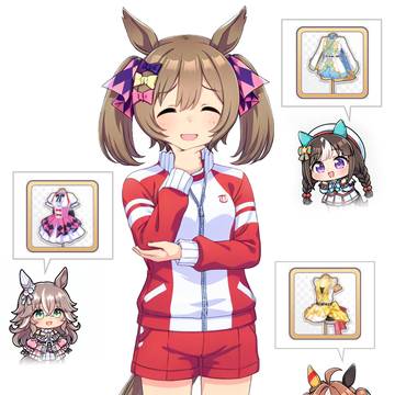 ファル子と同じチームカラーになりたいダート娘