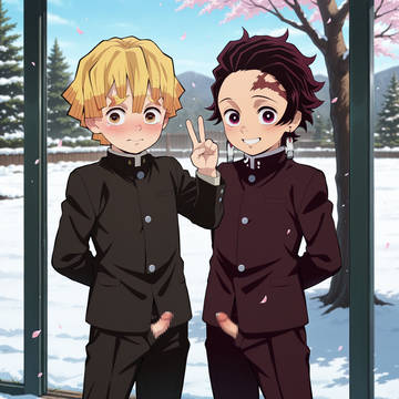 Zenitsu x Tanjiro ❤️ 1