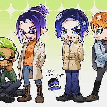 スプラトゥーンver. 長野組+諸伏兄弟