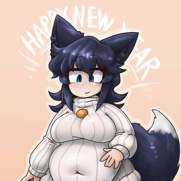 あけおめ餅ギツネ🍊🦊