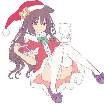 遅れてきたサンタわんっ(っ ॑꒳ ॑c)ﾜﾝﾜﾝ