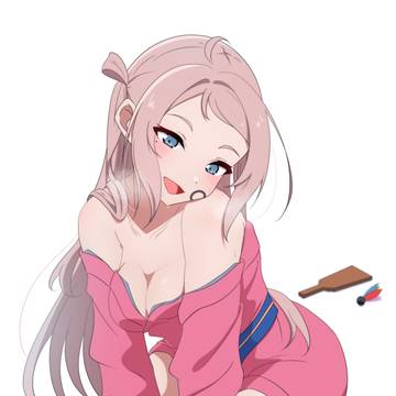 羽付き