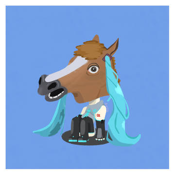 馬ミク