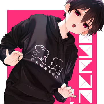 パーカー着てる男の子