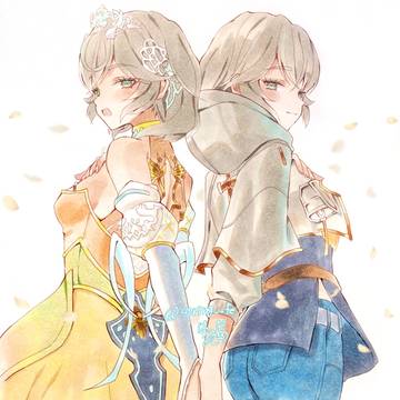 冬コミ通販のお知らせ＋頒布した色紙の絵