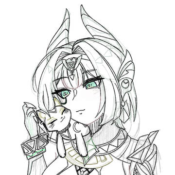 落書きネフェルの姐さん
