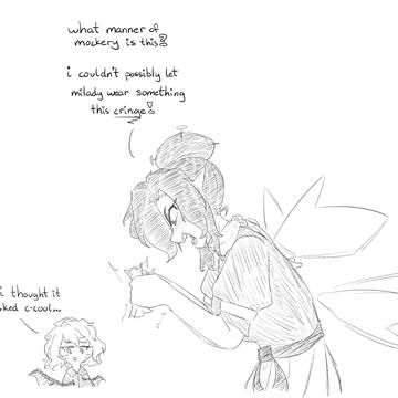 Touhou: SatFF doodles