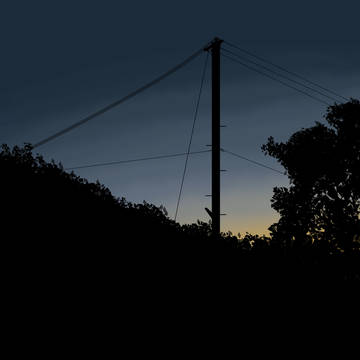 夕暮れ