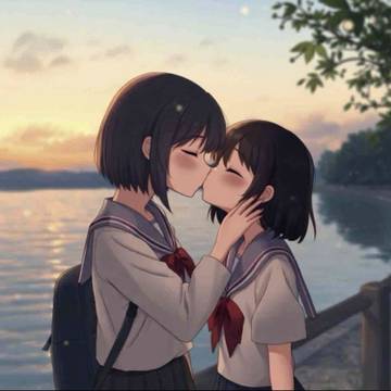 百合キス