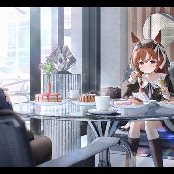 「…太るわよ。」