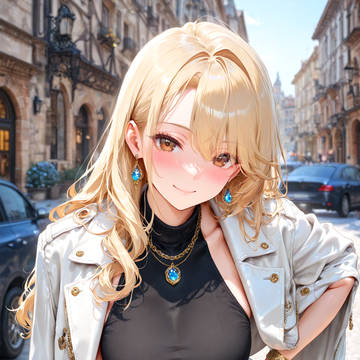 金髪のお姉さん