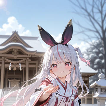 兎咲ミミ_巫女