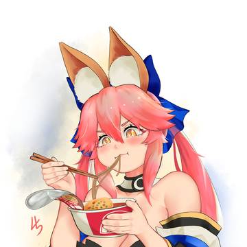 Tamamo's Donbei Soba 玉藻の前どん兵衛