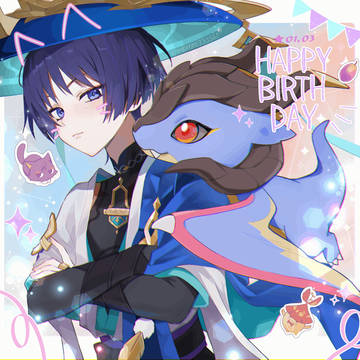 ☂️A cute kitty’s birthday 🎂🎉
