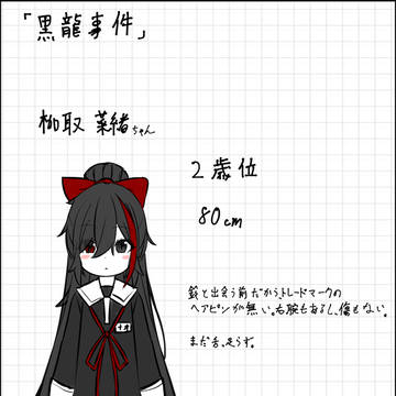 小説モドキ9個目 菜緒ちゃん(2歳) 見た目 落描き