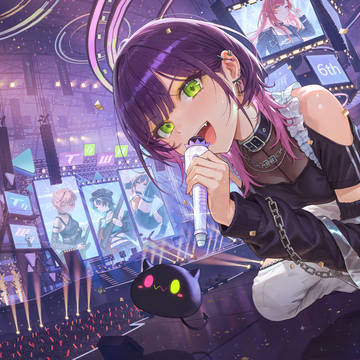 常闇トワ6周年記念LIVE_イラスト