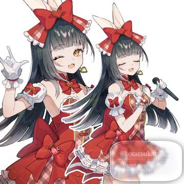杏西 ひじり様　配信用イラスト