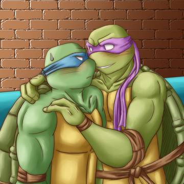 【TMNT】いちゃいちゃドナレオ【腐】