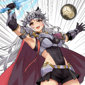 翘毛骑士~!