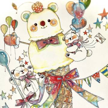 シロクマさんアイスクリーム