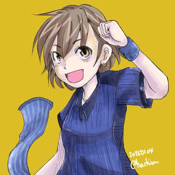 サポーター女子