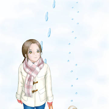 雪の日のお散歩