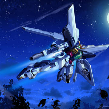 ガンダムDX(背景付)