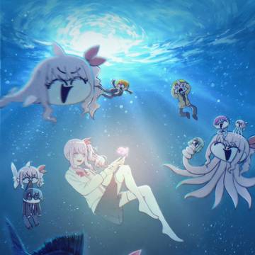 劇場版神山高校_暁山瑞希と深海の神秘