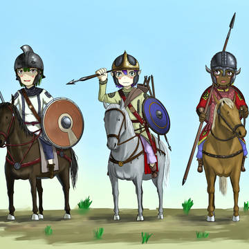 The imperial native cavalry