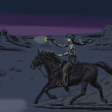 Sunnie riding
