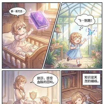 《蔷薇与雷光的诗篇-幼年》